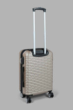 تنزيل الصورة على معرض الصور، Redtag-Luggage-Trolley--(20-Inch)-Champagne-Hard-Luggage-Travel-Accessories-
