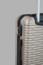 تنزيل الصورة على معرض الصور، Redtag-Luggage-Trolley--(20-Inch)-Champagne-Hard-Luggage-Travel-Accessories-
