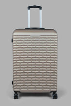 تنزيل الصورة على معرض الصور، Redtag-Luggage-Trolley-(24-Inch)-Champagne-Hard-Luggage-Travel-Accessories-
