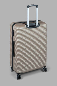 Redtag-Luggage-Trolley-(24-Inch)-Champagne-Hard-Luggage-Travel-Accessories-