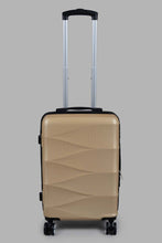 تنزيل الصورة على معرض الصور، Redtag-Luggage-Trolley--(20-Inch)-Light-Gold-Hard-Luggage-Travel-Accessories-
