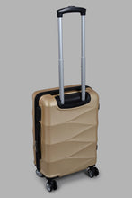 تنزيل الصورة على معرض الصور، Redtag-Luggage-Trolley--(20-Inch)-Light-Gold-Hard-Luggage-Travel-Accessories-
