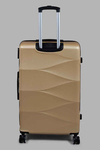 Redtag-Luggage-Trolley-(24-Inch)-Light-Gold-Hard-Luggage-Travel-Accessories-