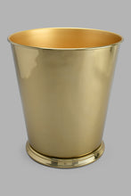 Load image into Gallery viewer, Redtag-Gold-Steel-Waste-Bin-Dust-Bins-Home-Bathroom-
