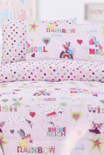 تنزيل الصورة على معرض الصور، Redtag-Pink-Heart-Print-2-Piece-Comforter-Set-(Kids)-Kids-Comforters-Home-Bedroom-
