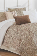 Load image into Gallery viewer, Redtag-Grey-7-Piece-Embroidery-Comforter-Set-(King-Size)-Comforters-Home-Bedroom-
