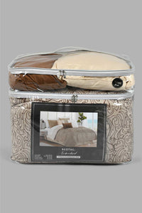 Redtag-Grey-7-Piece-Embroidery-Comforter-Set-(King-Size)-Comforters-Home-Bedroom-