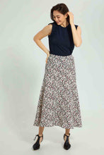 Load image into Gallery viewer, Redtag-Floral-Asymetric-Hem-Skirt-Skirts-Women&#39;s-
