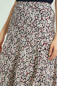 Redtag-Floral-Asymetric-Hem-Skirt-Skirts-Women's-