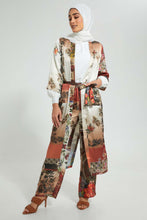 تنزيل الصورة على معرض الصور، Redtag-Patch-Print-Open-Blouse-Cardigans-Women&#39;s-
