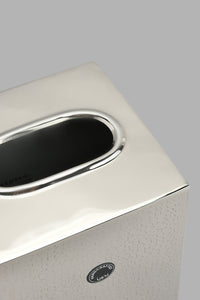 Redtag-Silver-Tissue-Box-Holder-Tissue-Box-Holder-Home-Bathroom-
