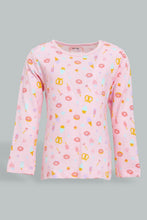 Load image into Gallery viewer, Redtag-Multi-Colour-Sweet-Dreams-2Pcs-Pack-Short-&amp;-Full-Length-Pyjama-Set-Colour:Assorted,-Filter:Infant-Girls-(3-to-24-Mths),-Infant-Girls-Pyjama-Sets,-New-In,-New-In-ING,-Non-Sale,-S22B,-Section:Kidswear-Infant-Girls-3 to 24 Months
