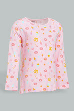 Load image into Gallery viewer, Redtag-Multi-Colour-Sweet-Dreams-2Pcs-Pack-Short-&amp;-Full-Length-Pyjama-Set-Colour:Assorted,-Filter:Infant-Girls-(3-to-24-Mths),-Infant-Girls-Pyjama-Sets,-New-In,-New-In-ING,-Non-Sale,-S22B,-Section:Kidswear-Infant-Girls-3 to 24 Months
