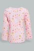 Redtag-Multi-Colour-Sweet-Dreams-2Pcs-Pack-Short-&-Full-Length-Pyjama-Set-Colour:Assorted,-Filter:Infant-Girls-(3-to-24-Mths),-Infant-Girls-Pyjama-Sets,-New-In,-New-In-ING,-Non-Sale,-S22B,-Section:Kidswear-Infant-Girls-3 to 24 Months