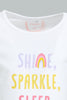 Redtag-Multi-Colour-Shine-Sparkle-2-Pcs-Pack-Short-&-Full-Length-Pyjama-Set-Colour:Assorted,-Filter:Infant-Girls-(3-to-24-Mths),-Infant-Girls-Pyjama-Sets,-New-In,-New-In-ING,-Non-Sale,-S22B,-Section:Kidswear-Infant-Girls-3 to 24 Months