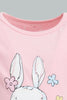 Redtag-Multi-Colour-Rabbit-Print-2Pcs-Pack-Short-&-Full-Length-Pyjama-Set-Colour:Assorted,-Filter:Infant-Girls-(3-to-24-Mths),-Infant-Girls-Pyjama-Sets,-New-In,-New-In-ING,-Non-Sale,-S22B,-Section:Kidswear-Infant-Girls-3 to 24 Months