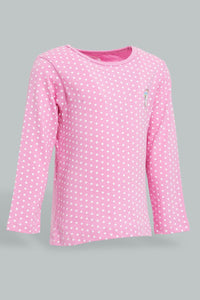 Redtag-Multi-Colour-Unicorn-Print-2Pcs-Pack-Short-&-Full-Length-Pyjama-Set-Colour:Assorted,-Filter:Infant-Girls-(3-to-24-Mths),-Infant-Girls-Pyjama-Sets,-New-In,-New-In-ING,-Non-Sale,-S22B,-Section:Kidswear-Infant-Girls-3 to 24 Months