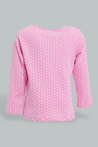 Redtag-Multi-Colour-Unicorn-Print-2Pcs-Pack-Short-&-Full-Length-Pyjama-Set-Colour:Assorted,-Filter:Infant-Girls-(3-to-24-Mths),-Infant-Girls-Pyjama-Sets,-New-In,-New-In-ING,-Non-Sale,-S22B,-Section:Kidswear-Infant-Girls-3 to 24 Months