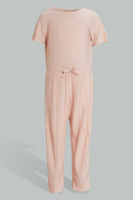 تنزيل الصورة على معرض الصور، Redtag-Coral-Pleated-Jumpsuit-Jumpsuits-Infant-Girls-3 to 24 Months
