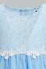 Redtag-Blue-Lace-Yoke-Mesh-Dress-Dresses-Infant-Girls-3 to 24 Months