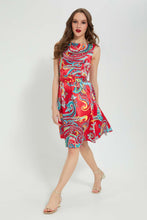 Load image into Gallery viewer, Redtag-Assorted-Printed-Skater-Dress-Dresses-Women&#39;s-

