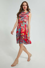 Load image into Gallery viewer, Redtag-Assorted-Printed-Skater-Dress-Dresses-Women&#39;s-
