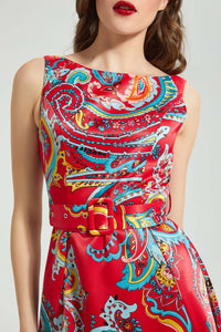 Redtag-Assorted-Printed-Skater-Dress-Dresses-Women's-