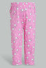 Redtag-Multi-Colour-Bunny-Aop-2-Pc-Pack-Full-Length-Pyjama-Set-Pyjama-Sets-Infant-Girls-3 to 24 Months