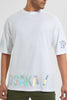 Redtag-White-Crew-Neck-T-Shirt-Embellished-Men's-