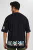 Redtag-Black-Crew-Neck-T-Shirt-Embellished-Men's-