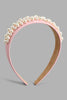 Redtag-Pink-Pearl-Headband-For-Girls-Colour:Pink,-Filter:Girls-Accessories,-GIR-Head-Bands,-New-In,-New-In-GIR-ACC,-Non-Sale,-S22A-Girls-