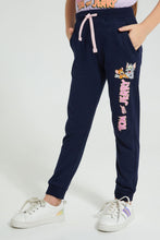 Load image into Gallery viewer, Redtag-Navy-Tom-&amp;-Jerry-Active-Track-Pant-Character,-Colour:Navy,-Filter:Girls-(2-to-8-Yrs),-Girls-Joggers,-New-In,-New-In-GIR,-Non-Sale,-S22B,-Section:Kidswear,-TBL-Girls-2 to 8 Years
