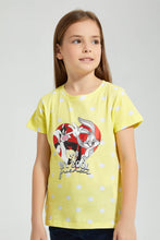 تنزيل الصورة على معرض الصور، Redtag-Lt.-Yellow-Printed-Bunny---Short-Sleeve--Casual-T-Shirts-Character,-Colour:Yellow,-Filter:Girls-(2-to-8-Yrs),-Girls-T-Shirts,-New-In,-New-In-GIR,-Non-Sale,-S22B,-Section:Kidswear,-TBL-Girls-2 to 8 Years
