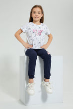 تنزيل الصورة على معرض الصور، Redtag-White-Printed-Tom-&amp;-Jerry--Short-Sleeve--Casual-T-Shirts-Character,-Colour:White,-Filter:Girls-(2-to-8-Yrs),-Girls-T-Shirts,-New-In,-New-In-GIR,-Non-Sale,-S22B,-Section:Kidswear,-TBL-Girls-2 to 8 Years
