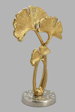 Load image into Gallery viewer, Redtag-Gold-3-Leaf-Decorative-Artefact-Artefact-Home-Decor-
