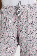 Load image into Gallery viewer, Redtag-Pale-Pink-Printed-Pyjama-Bottom-Pyjama-Bottoms-Women&#39;s-
