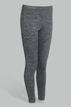 Load image into Gallery viewer, Redtag-Ash-Grey-Plain-Pyjama-Bottom-With-Piping-Pyjama-Bottoms-Women&#39;s-
