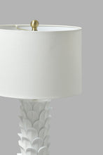 Load image into Gallery viewer, Redtag-White-Decorative-Pillar-Table-Lamp-Table-Lamps-Home-Decor-
