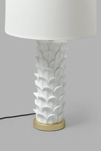 Load image into Gallery viewer, Redtag-White-Decorative-Pillar-Table-Lamp-Table-Lamps-Home-Decor-
