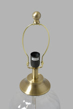 Load image into Gallery viewer, Redtag-Gold-Glass---Table-Lamp-Table-Lamps-Home-Decor-
