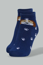 Load image into Gallery viewer, Redtag-Assorted-3-Pk-Paw-Ankle-Socks-Ankle-Socks-Boys-2 to 8 Years
