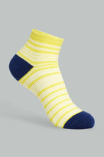 Load image into Gallery viewer, Redtag-Assorted-3Pk-Spot-And-Stripe-Ankle-Socks-365,-BOY-Socks,-Category:Socks,-Colour:Navy,-ESS,-Filter:Boys-(2-to-8-Yrs),-New-In,-New-In-BOY-APL,-Non-Sale,-Section:Kidswear-Boys-
