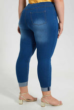 تنزيل الصورة على معرض الصور، Redtag-Blue-Jegging-Jeggings-Women&#39;s-
