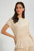 Redtag-Cream-Plisse-Belted-Top-Blouses-Women's-