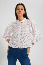 Load image into Gallery viewer, Redtag-Organza-Shirt-Blouses-Women&#39;s-
