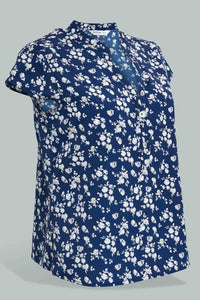 Redtag-Printed-Placket-Detail-Blouse-Blouses-Women's-
