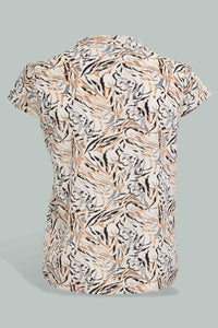 Redtag-Printed-Placket-Detail-Blouse-Blouses-Women's-