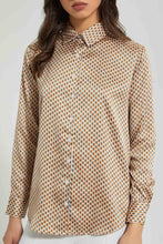 تنزيل الصورة على معرض الصور، Redtag-Printed-Satin-Shirt-Colour:Assorted,-Filter:Women&#39;s-Clothing,-New-In,-New-In-Women,-Non-Sale,-S22A,-Section:Women,-Women-Blouses-Women&#39;s-

