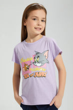 تنزيل الصورة على معرض الصور، Redtag-Lilac---Short-Sleevelv-Casual-T-Shirts-With-Tom-&amp;-Jerry-Placement-Print-Character,-Colour:Lilac,-Filter:Girls-(2-to-8-Yrs),-Girls-T-Shirts,-New-In,-New-In-GIR,-Non-Sale,-S22B,-Section:Kidswear,-TBL-Girls-2 to 8 Years
