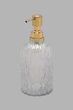 Load image into Gallery viewer, Redtag-Silver-Cut-Glass-Lotion-Dispenser-Lotion-Dispenser-Home-Bathroom-
